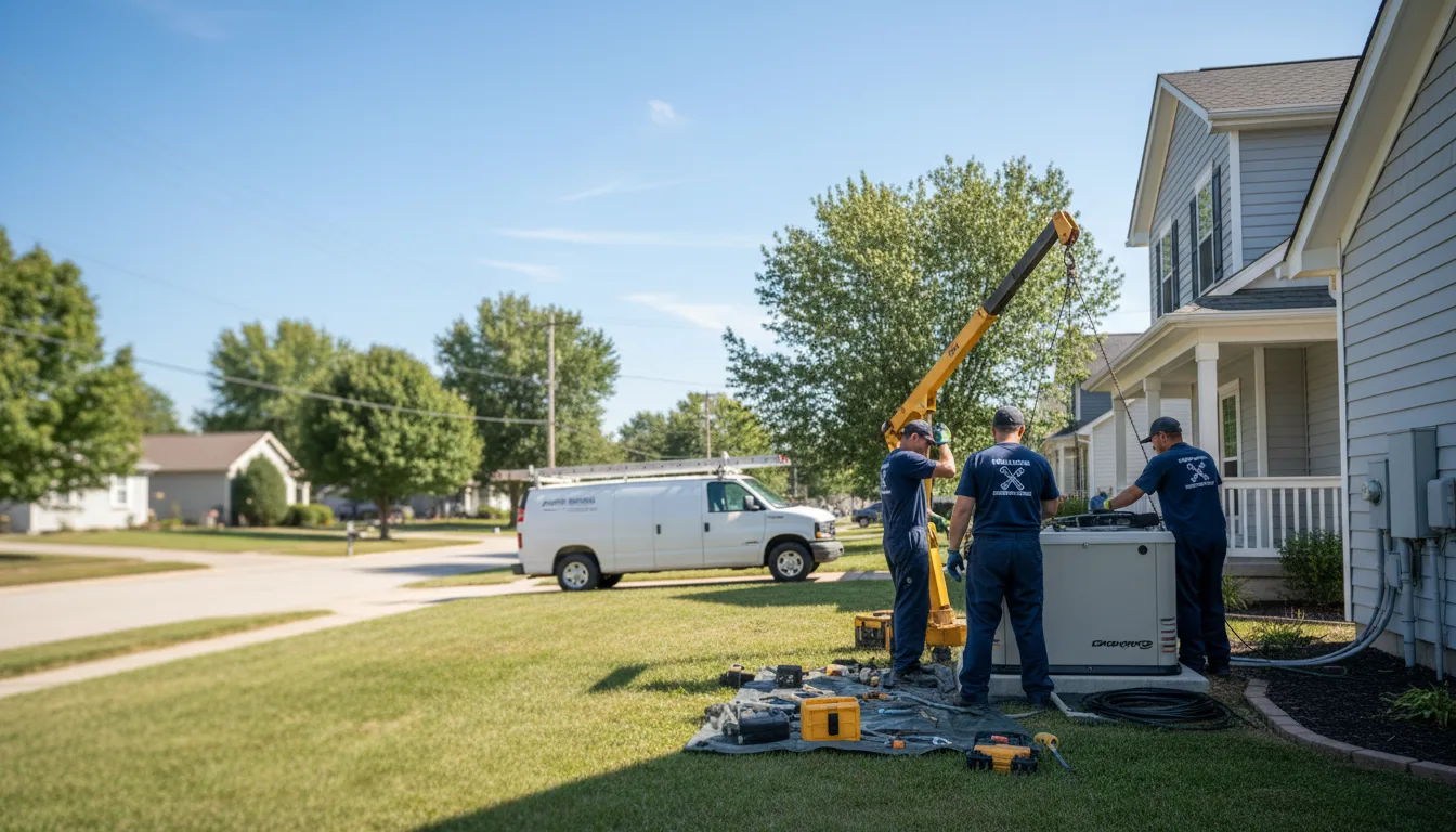 Generator Installation in Hoyleton, IL near me